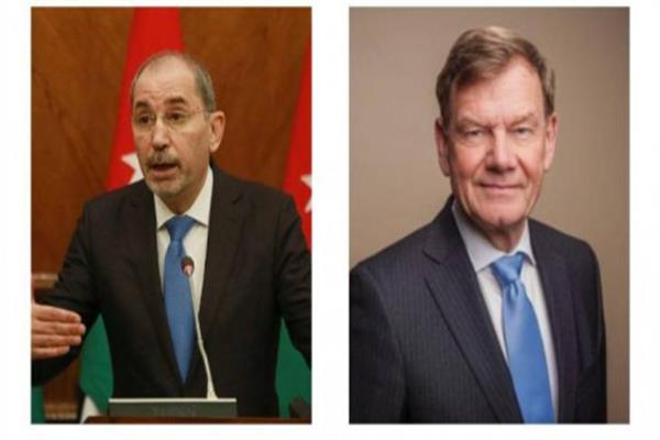 وزير خارجية الأردن ونظيره الألماني