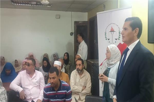 ندوة توعوية للمركز القومي للبحوث الجنائية ببني سويف