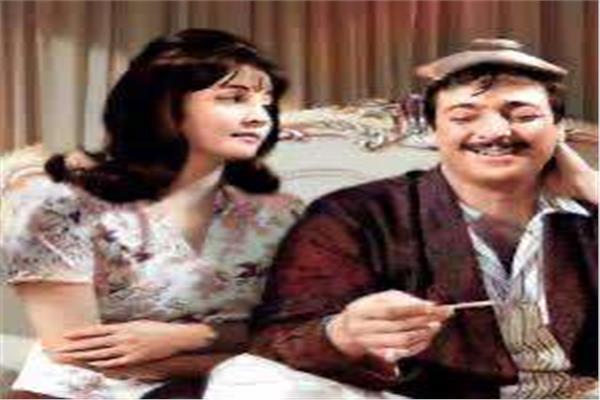 رشدي أباظة وشادية في فيلم الزوجة 13