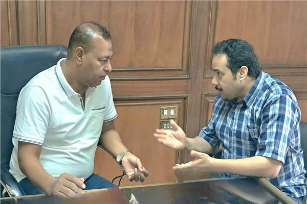 محرر الأخبار المسائي مع عيد مرسال