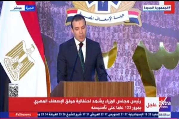  الدكتور عمرو رشيد رئيس هيئة الإسعاف