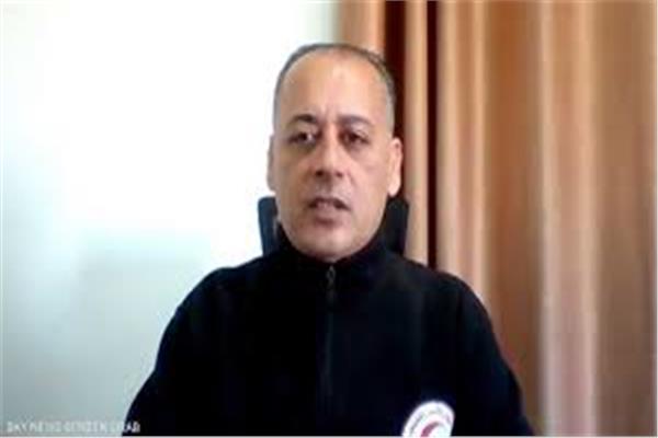 رائد النمس، مدير إعلام الهلال الأحمر الفلسطيني في قطاع غزة