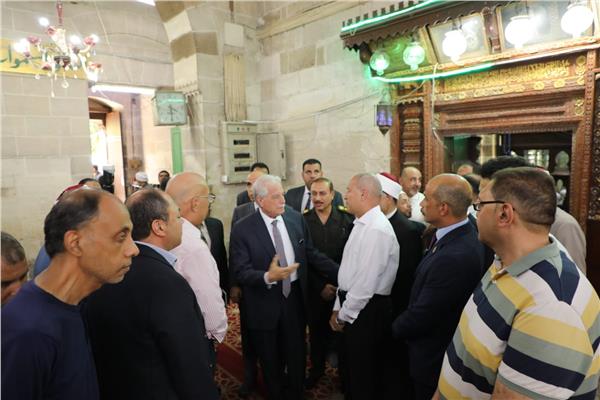 ترميم مسجد السلطان أبو العلا بحي بولاق