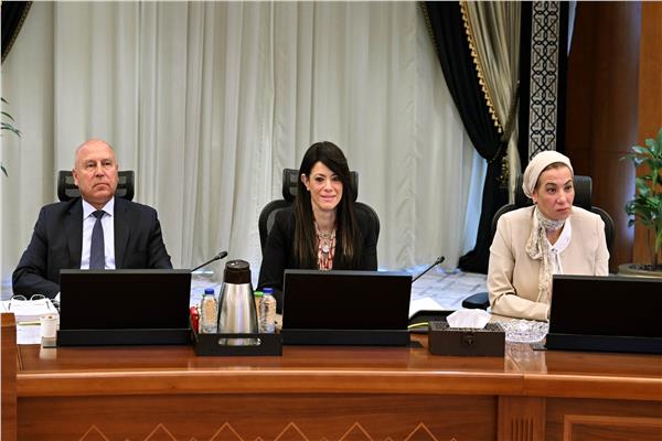 الدكتورة رانيا المشاط  خلال الاجتماع