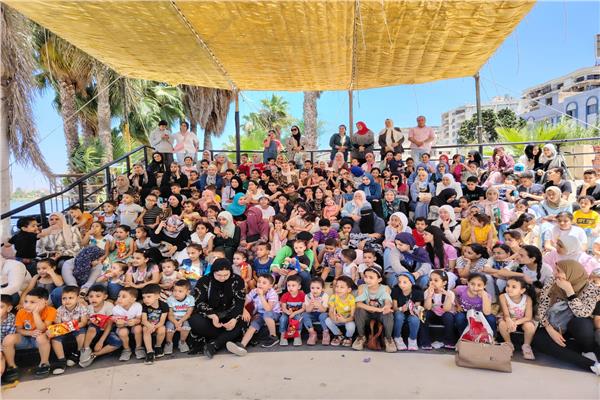 الحفل الترفيهي الفني للأطفال بالمنصورة