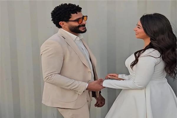 خطوبته مصطفي منصور و هايدي رفعت