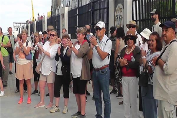 وصول 4780 سائحًا أجنبيًا إلى ميناء الإسكندرية
