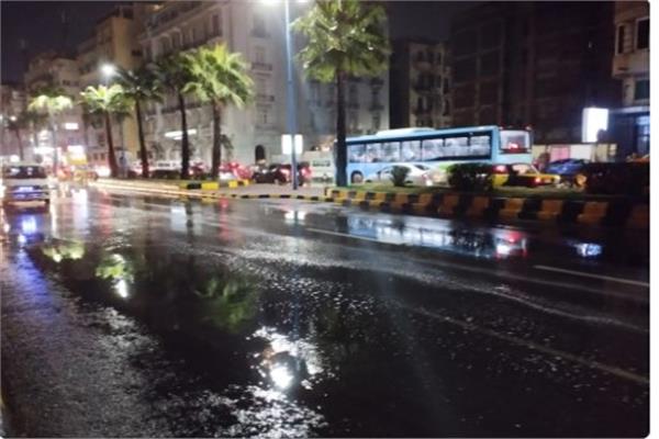 أمطار في الإسكندرية