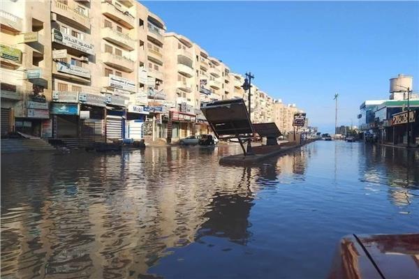   أمطار تضرب سواحل كفر الشيخ