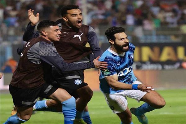 صورة من المباراة