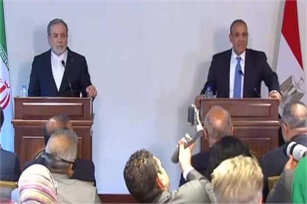  وزير الخارجية ونظيره الإيراني