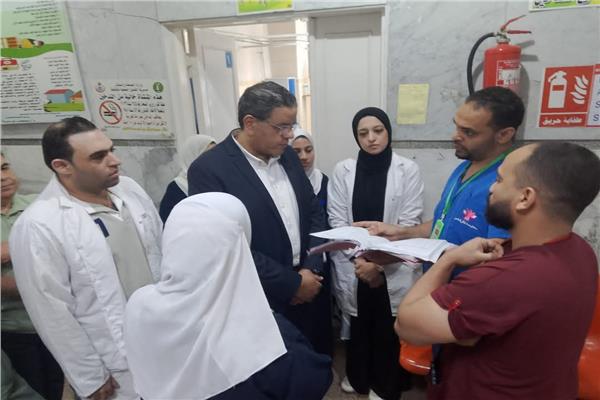 وكيل الصحة بالمنوفية إشادة بالأداء وتحقيق فوري بسبب الغياب "بمستشفى الجراحات المتخصصة