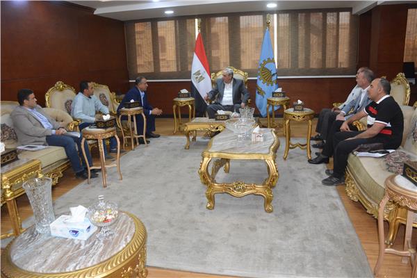 محافظ الغربية مشروع محور النعناعية بكفر الزيات