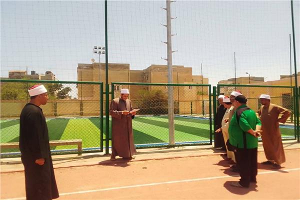 جانب من الجولة  التفقدية لساحات اداء صلاة العيد