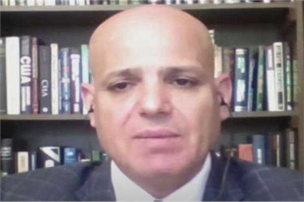  الدكتور آصف ملحم  مدير مركز جي إس إم للأبحاث والدراسات في موسكو