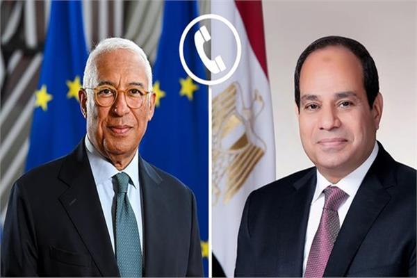 الرئيس السيسي ورئيس المجلس الأوروبي