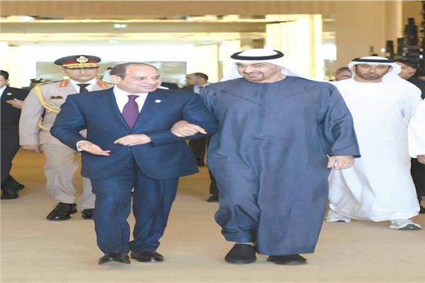 السيسى وبن زايد