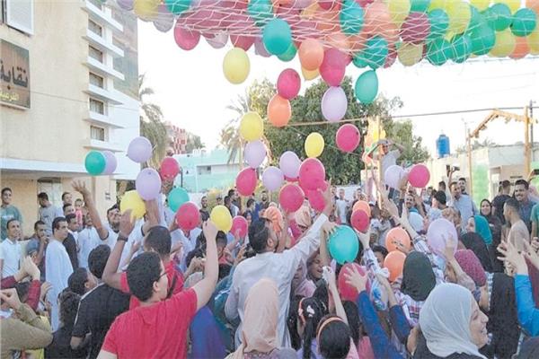 احتفال المسلمين بعيد الأضحى المبارك