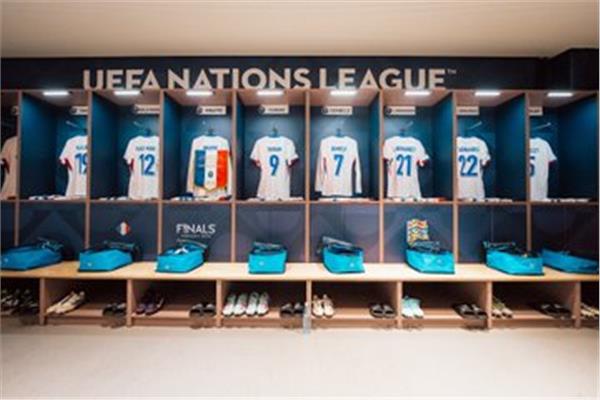 غرفة ملابس منتخب فرنسا اليوم