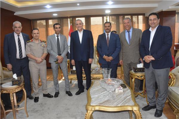 محافظ الغربية يستقبل المهنئين بعيد الأضحى المبارك