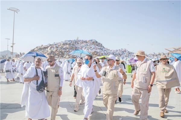 وزير الصحة يجتمع بنظيره السـعودى للاطمئنان على الحجاج المصريين