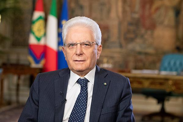 الرئيس الإيطالي سيرجيو ماتاريلا
