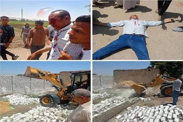 موظف حماية الأراضي المجني عليه