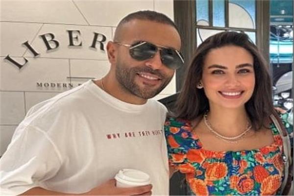 نانسي نور زوجة تامر عاشور