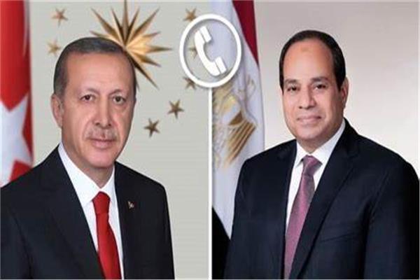  الرئيس عبد الفتاح السيسي و الرئيس التركي رجب طيب أردوغان