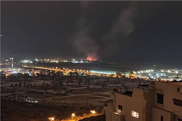 جانب من القصف الإيراني لإسرائيل
