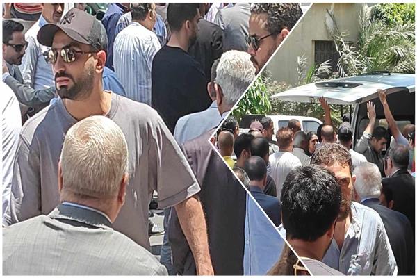 جنازة نجل الموسيقار صلاح الشرنوبي