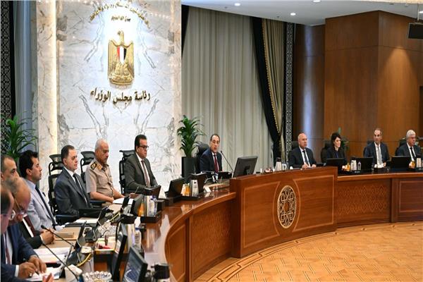  مصطفى مدبولي رئيس مجلس الوزراء خلال الاجتماع