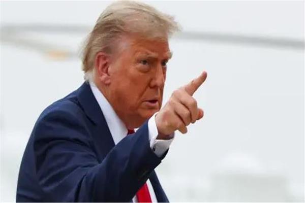  الرئيس الأمريكي دونالد ترامب