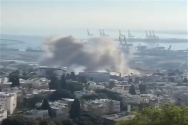  تدمير 3 مبان في حيفا جراءالقصف الإيراني