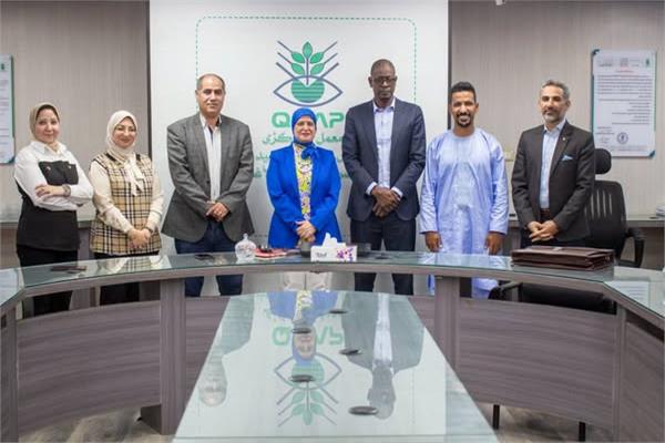 جانب من البرنامج التدريبي الدولي للكشف عن متبقيات المبيدات 
