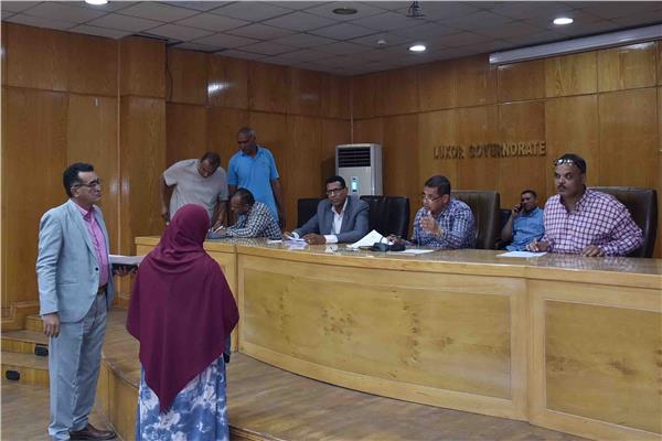 ديوان عام محافظة الأقصر يشهد لقاء اليوم المفتوح