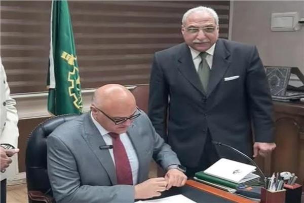 المهندس أيمن عطية محافظ القليوبية