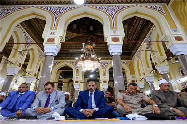 جانب من احتفالية محافظة سوهاج برأس السنة الهجرية بحضور المحافظ
