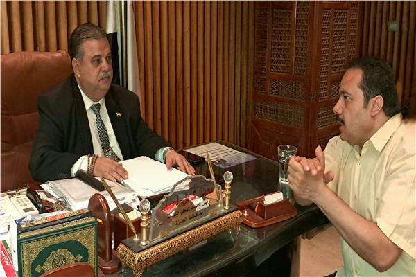 محمد كامل رئيس الاتحاد العام المحلي لنقابات عمال الجيزة ورئيس نقابة النقل العام