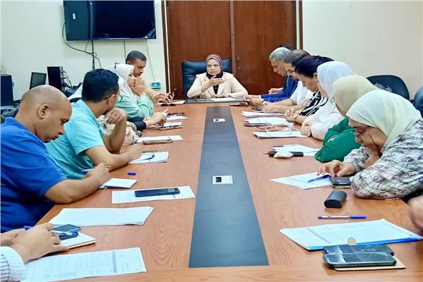 الدكتورة رشا مصطفى مدير فرع التأمين الصحي بمحافظة القليوبية