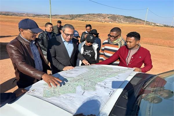 جانب من زيارة شركة العاصمة الإدارية للتنمية العمرانية الى جمهورية مدغشقر