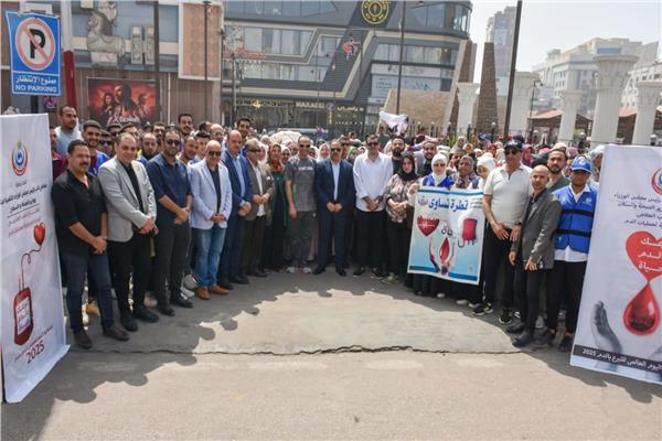 فعاليات حملة التبرع بالدم بالشرقية