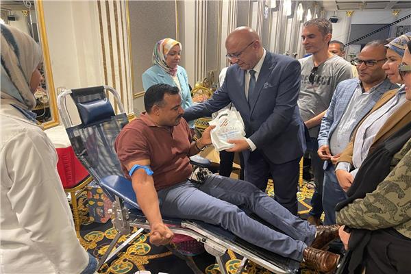 إنطلاق الحملة القومية للتبرع بالدم بقنا