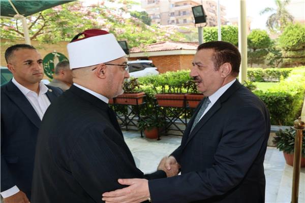 محافظ المنوفية ومفتى الجمهورية