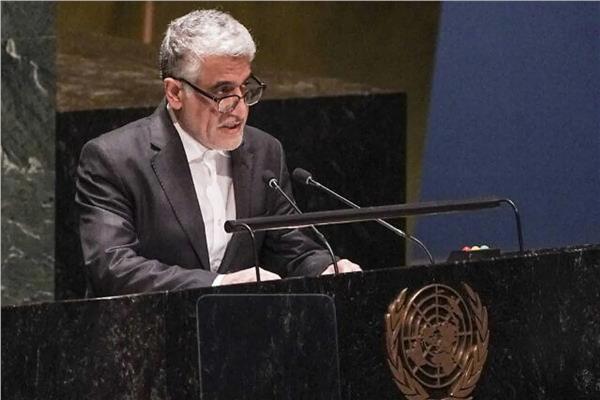 أمير سعيد إيرواني سفير إيران ومندوبها الدائم لدى الأمم المتحدة