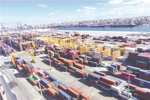 نشاط ملحوظ فى ميناءى الإسكندرية والدخيلة