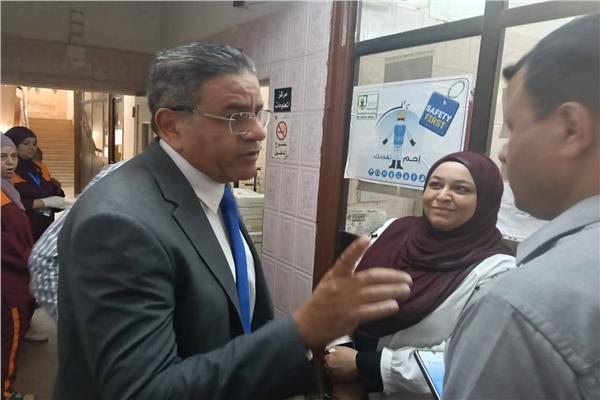  الدكتور عمرو مصطفى محمود، وكيل وزارة الصحة بمحافظة المنوفية