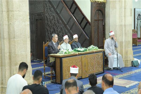 أمين (البحوث الإسلامية) خلال احتفال الجامع الأزهر بذِكرى الهجرة النبويَّة