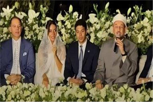 حفل زفاف حفيد عادل إمام