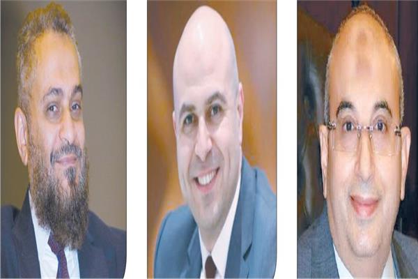  أشرف عبدالغنى و رامى فتح الله و د. أشرف حجر